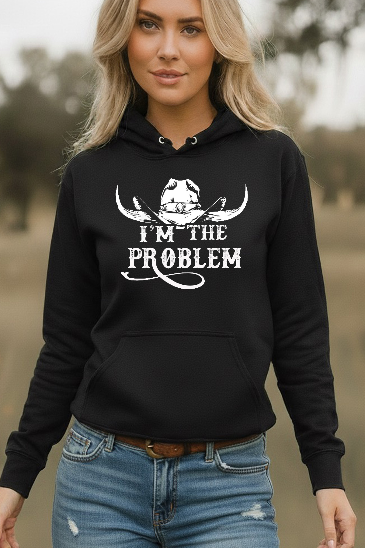 im the problem hoodie